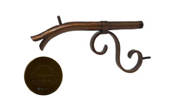 Black Oak Foundry Small Courtyard Spout | Antique Brass / Bronze Finish | S7500-AB | S7532-AB