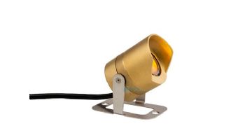 FX Luminaire LL 6 LED Under Water Light | Brass | Zone Dimming | LLZD6LEDBS