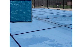 PoolTux 20-Year King Light Weight Solid Cover | Rectangle 16' x 36' Blue | Right Step | CSPTBSL16363