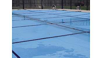 PoolTux 20-Year Emperor Solid Safety Cover | No Step Rectangle 30' x 60' Blue | CSPTBS30600
