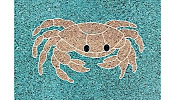 AquaStar Swim Designs Crab Stencil Only | Gray | F1003-05
