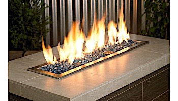 American Fireglass Half Inch Classic Collection | Pacific Blue Fire Glass | 10 Pound Jar | AFF-PABL12-J