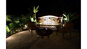 FX Luminaire LL 3 LED Under Water Light | Brass | Zone Dimming | LLZD3LEDBS