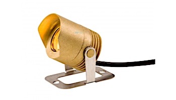 FX Luminaire LL 3 LED Under Water Light | Brass | Zone Dimming | LLZD3LEDBS