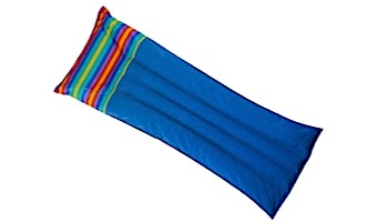 Texas Recreation Fab Foam Pool Float | Island Blue For Party Stripe Pillow | 8091000