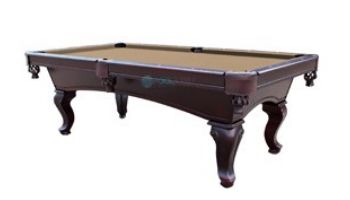 Hathaway Monterey 8-Foot Mahogany Slate Pool Table| Black Felt | NG2585BK