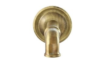 Black Oak Foundry Cortona Spout | Antique Brass / Bronze Finish | S27-AB