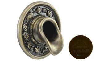 Black Oak Foundry Napa Scupper | Antique Brass / Bronze Finish | S62-AB | S66-AB