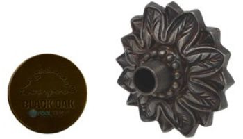 Black Oak Foundry Small Nikila Emitter | Antique Brass / Bronze Finish | S80-AB | S85-AB