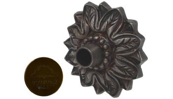 Black Oak Foundry Small Nikila Emitter | Antique Brass / Bronze Finish | S80-AB | S85-AB