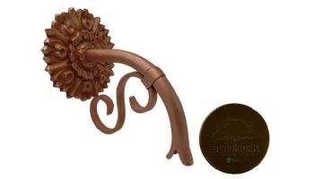 Black Oak Foundry Versailles Spout | Antique Brass / Bronze Finish | S400-AB