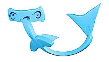 Texas Recreation Hammerhead Shark Flipper Dipper | Marina Blue | 8615528