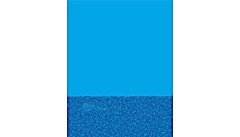 Blue Wall Pebble Bottom 12' Round Overlap Style Above Ground Pool Liner | 210012