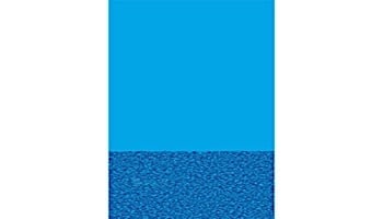 Blue Wall Pebble Bottom 33' Round Overlap Style Above Ground Pool Liner | 210033