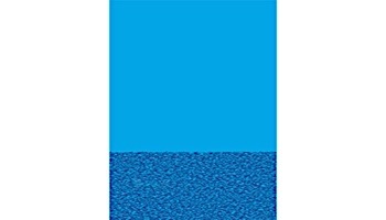 Blue Wall Pebble Bottom 12' x 18' Oval Overlap Style Above Ground Pool Liner | 211218