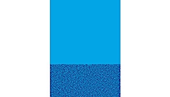 18' x 36' Oval Blue Wall/Pebble Bottom Overlap Above Ground Pool Liner | 211836