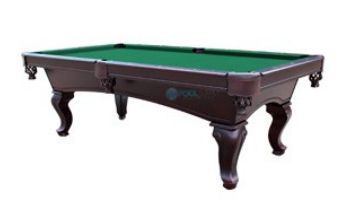 Hathaway Monterey 8-Foot Mahogany Slate Pool Table| Black Felt | NG2585BK