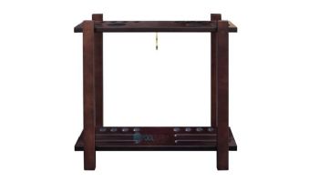 Hathaway Classic Floor Billiard Pool Cue Rack | Mahogany | NG2567M BG2567M