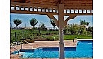 Saftron Deck Mounted 2-Bend Handrail Pair | .25" Thickness 1.90" OD | 32"W x 24"H | Taupe | DR-232-T