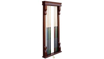 Hathaway Vintage Wall Billiard Pool Cue Rack | Mahogany | NG2571M BG2571M