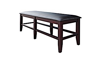 Hathaway Unity Spectator Storage Bench | Antique Walnut | NG2558W BG2558W