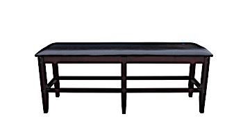 Hathaway Unity Spectator Storage Bench | Antique Walnut | NG2558W BG2558W