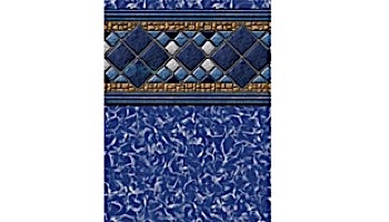 Crystal Diamond 12' Round 52" Tall Uni-Bead Above Ground Pool Liner | 270012B52