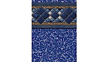 Crystal Diamond 24' Round 52" Tall Uni-Bead Above Ground Pool Liner | 270024B52
