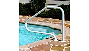 Saftron Return to Deck 4-Bend Classic Style Handrail .25" Thickness 1.90" OD | Taupe | P-448-RTD-T