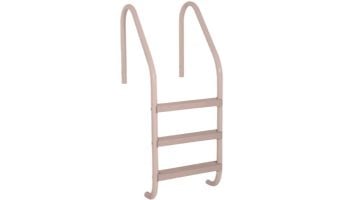 Saftron Economy 2-Step Ladder | .25" Thickness 1.90" OD | 24" W x 44" H | White | P-324-L2-W