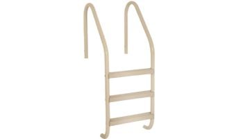 Saftron Economy 4-Step Ladder | .25" Thickness 1.90" OD | 24" W x 62" H | Beige | P-324-L4-B