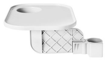 Saftron Snap-on Tray .25" Thickness 1.90" OD | Single | White | PS-ST-W