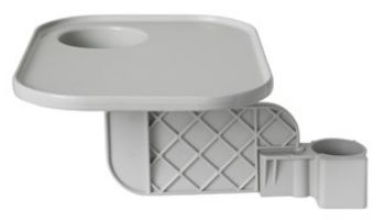 Saftron Snap-on Tray .25" Thickness 1.90" OD | Single | Grey | PS-ST-G