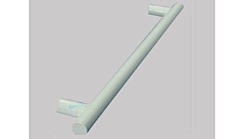 Saftron Towel and Grab bar .25" Thickness 1.90" OD | Single | White | SX-24-W