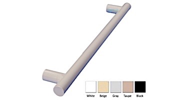 Saftron Towel and Grab bar .25" Thickness 1.90" OD | Single | Beige | SX-36-B