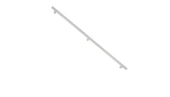 Saftron 2-Post Safety & Exercise Support Bar | .25 Thickness 1.90" OD | 5" W x 9" L | Pair | White | X-09-W | X-09 PR-W