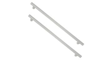Saftron 2-Post Safety & Exercise Support Bar | .25 Thickness 1.90" OD | 5" W x 9" L | Pair | White | X-09-W | X-09 PR-W