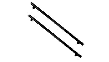 Saftron 2-Post Safety & Exercise Support Bar | .25 Thickness 1.90" OD | 5" W x 9" L | Pair | White | X-09-W | X-09 PR-W