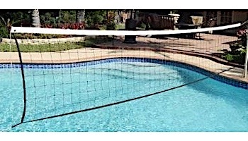 Saftron Volleyball Replacement Net | 4" mesh x 2" Vinyl headband | PA-VBN-16