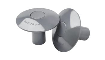 Saftron Anchor Socket Cover 5.75" Diameter x .75"H | Pairs | Grey | ASC-G