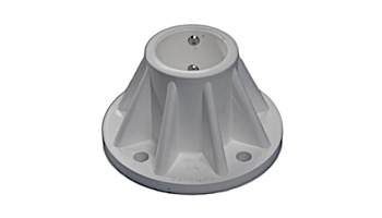 Saftron Surface Mounting Base | 1.93" W ID x 3" H OD | Single | White | SB-3-W
