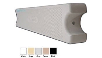 Saftron Pool Ladder Step .25 Thickness 1.90" OD | Case | White | P-LS-20-CS-W