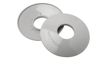 Saftron High Impact Vinyl Escutcheon | Case | White | ESC-CS-W