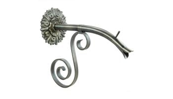 Black Oak Foundry Large Courtyard Spout with Versailles | Antique Brass / Bronze Finish | S7685-AB | S7690-AB