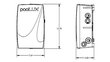 SR Smith poolLUX Plus Transformer Wireless Lighting Control System with Remote | 60 Watt 120V | PLX-PL60
