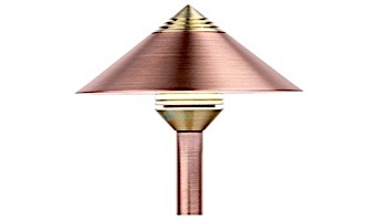 FX Luminaire QF 1 LED Path Light | Almond | 24" Riser | QF1LED24RAL KIT