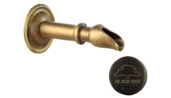 Black Oak Foundry Anzio Spout | Brushed Nickel Finish | S28-BN