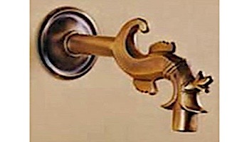 Fountains Unique Bologna Spout | Pewter | S22-Pewter