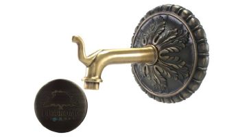 Black Oak Foundry Centurion Spout | Antique Pewter Finish | S35-AP | S37-AP