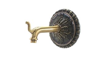 Black Oak Foundry Centurion Spout | Antique Pewter Finish | S35-AP | S37-AP